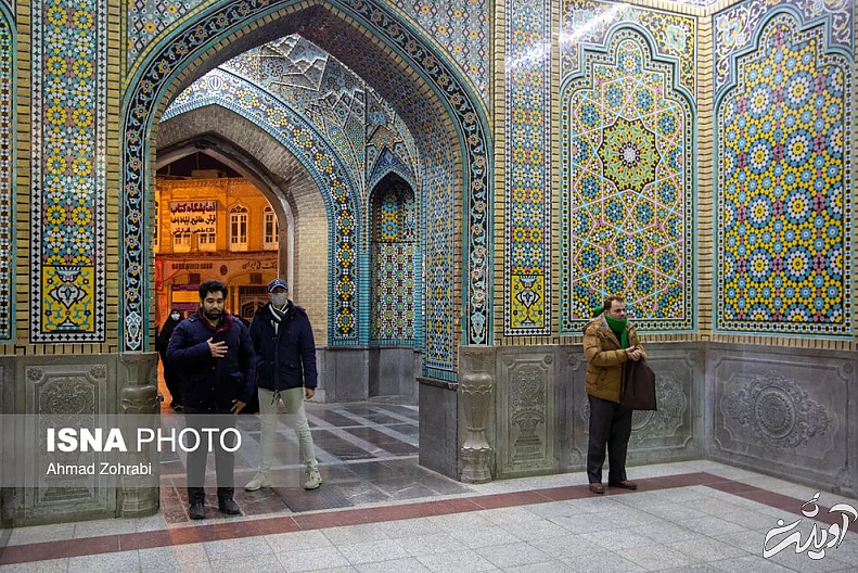 (تصاویر) شب آرزو‌ها در حرم حضرت فاطمه معصومه(س)